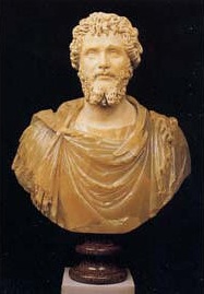 Septimius Severus Roman Emperor  reigned 193-211 CE ca 200-210 CE    Musei Capitolini Roma